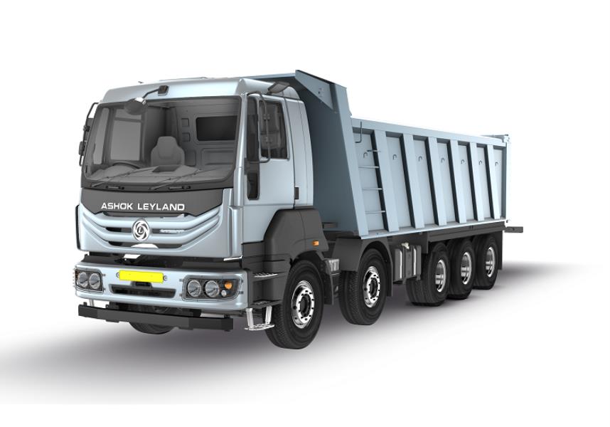 Ashok Leyland U 4825 10x4 Tipper Price, Specifications, Mileage & Images